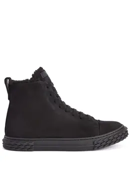 Giuseppe Zanotti: Чёрные кроссовки  Ecoblabber