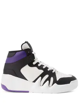 Giuseppe Zanotti: Чёрные кроссовки  Talon