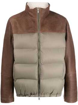Brunello Cucinelli: Коричневая куртка 
