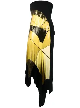 Mugler: Прозрачное платье 