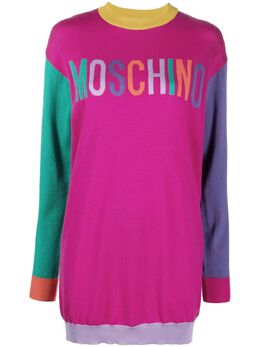 Moschino: Платья-свитеры 