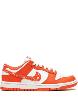 Nike: Оранжевые кроссовки  Dunk Low