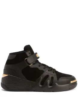 Giuseppe Zanotti: Чёрные кроссовки  Talon