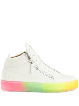 Giuseppe Zanotti: Радужные кроссовки  Kriss
