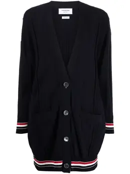 Thom Browne: Кардиган  RWB оверсайз