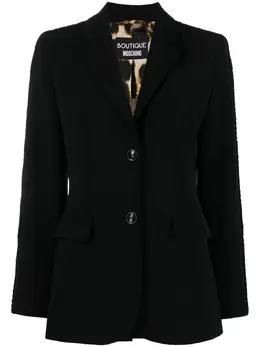 Boutique Moschino: Однобортный жакет 