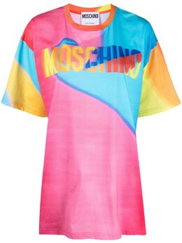 Moschino: Футболка с принтом 