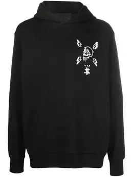 Philipp Plein: Толстовка  Skull с принтом