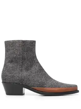 Diesel: Чёрные ботинки 