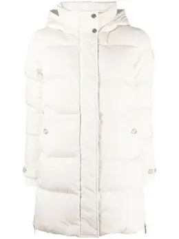 Woolrich: Пуховик с капюшоном 