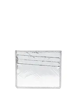 Maison Margiela: Серебристый картхолдер 