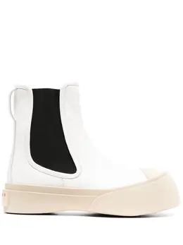 Marni: Чёрные ботинки  Pablo