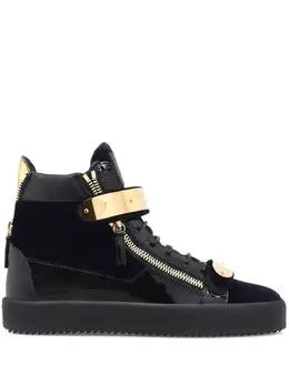 Giuseppe Zanotti: Чёрные кроссовки  Coby