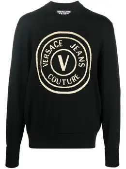 Versace Jeans Couture: Свитер с принтом 
