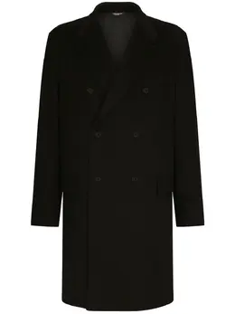 Dolce & Gabbana: Двубортное пальто 