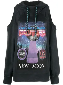 Versace Jeans Couture: Толстовка с капюшоном 