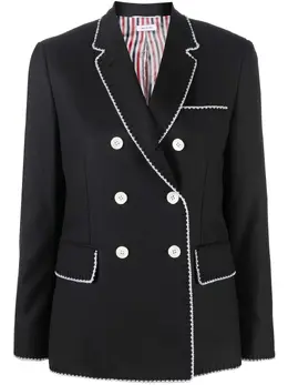 Thom Browne: Двубортное пальто 