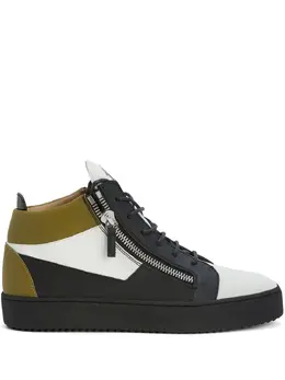 Giuseppe Zanotti: Чёрные кроссовки  Kriss