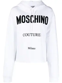 Moschino: Толстовка с принтом 