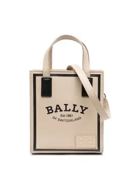 Bally: Сумка-шоппер с принтом 