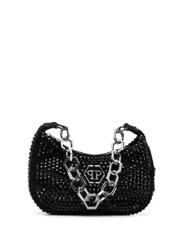 Philipp Plein: Чёрная сумка-шоппер  Crystal