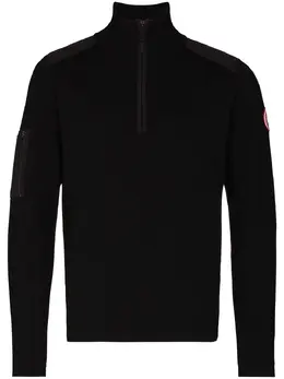 Canada Goose: Чёрный свитшот 