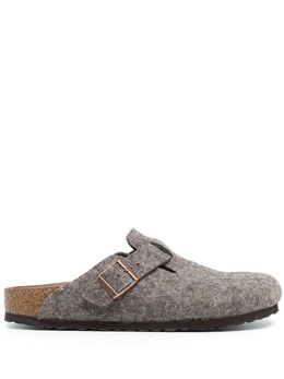 BIRKENSTOCK: Коричневые сабо  Boston