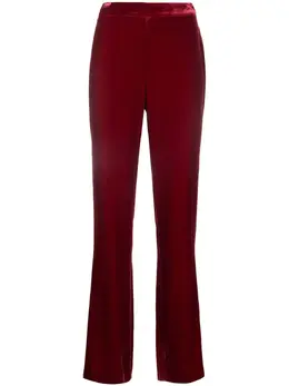 BOUTIQUE MOSCHINO: Бархатные брюки 