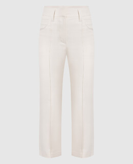 Brunello Cucinelli: Белые брюки 