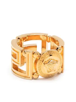Versace: Кольцо  Medusa Greca