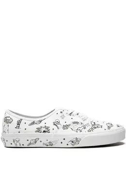 Vans: Белые кроссовки  Authentic