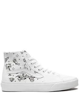 Vans: Белые кроссовки  SK8-Hi Tapered