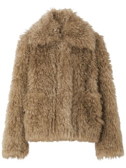 Burberry: Куртка из мохера 