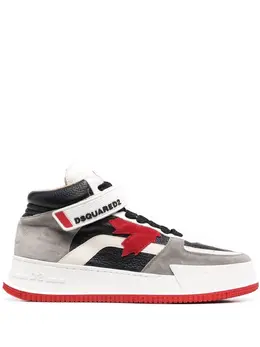 Dsquared2: Многоцветные кроссовки 