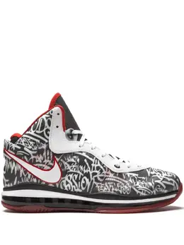Nike: Чёрные кроссовки  Lebron 8