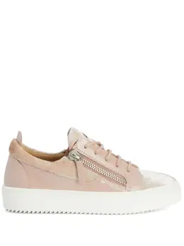 Giuseppe Zanotti: Светлые кроссовки  Gail