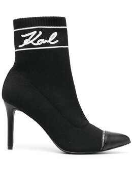 Karl Lagerfeld: Чёрные ботинки 