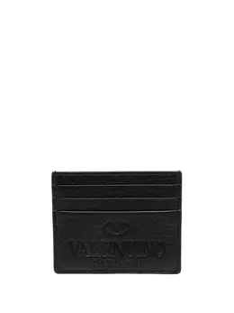 Valentino Garavani: Чёрный картхолдер 