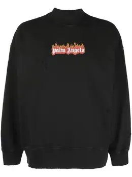 Palm Angels: Свитшот с принтом 