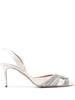 Aquazzura: Белые туфли 