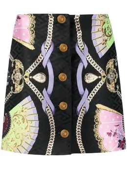 Versace: Юбка  Medusa Head с принтом