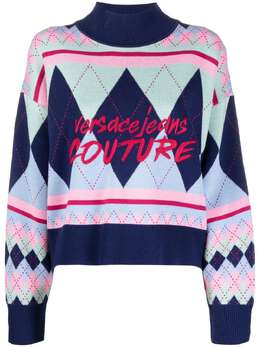Versace Jeans Couture: Трикотажный свитер 
