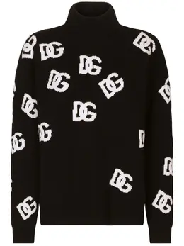 Dolce & Gabbana: Свитер  DG из шерсти