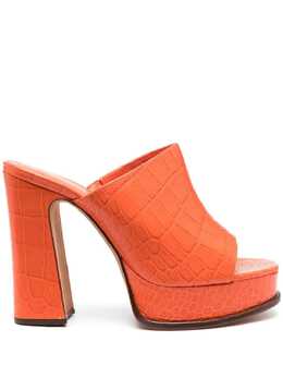 Alexandre Birman: Оранжевые сандалии 