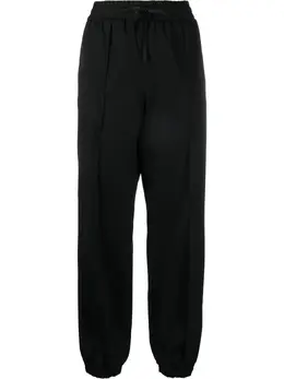Jil Sander: Чёрные брюки  Drawstring