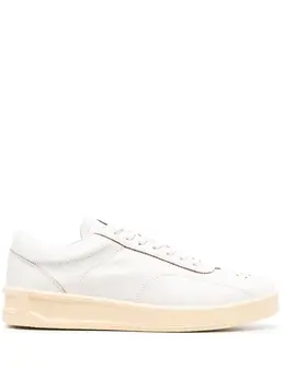 Jil Sander: Белые кроссовки 