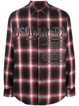 Dsquared2: Рубашка с принтом 