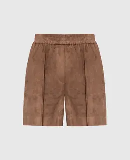 Brunello Cucinelli: Коричневые шорты 