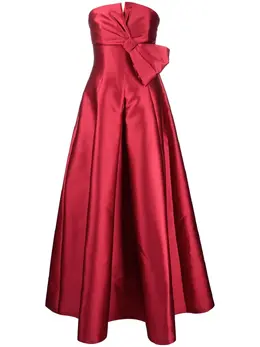 Alberta Ferretti: Платье с бантом 