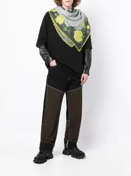 Givenchy: Шарф с растительным принтом 